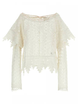 Isabel Marant - White Hyliana Sweater