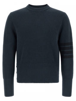 Thom Browne - Blue 4Bar Sweater