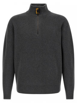 JW Anderson - Grey Half-Zip Sweater