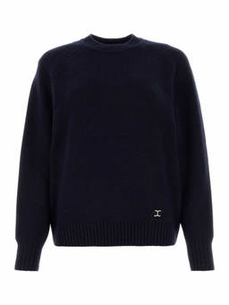 Chloe - Dark Blue Wool Oversize Sweater