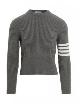Thom Browne - Grey4 Bar' Sweater