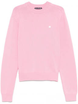 Acne Studios - Pink Logo Knitwear