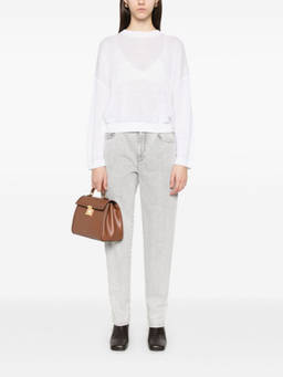 Brunello Cucinelli - White Crewneck Sweater (L)