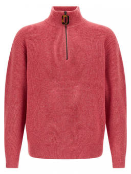 JW Anderson - Pink Half-Zip Sweater