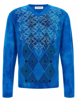 Kiko Kostadinov - Blue Hatha Sweater (S)