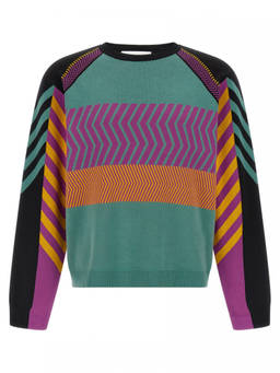 Kiko Kostadinov - Multicolour Gizi Panelled Sweater (M)