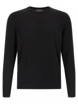 Zanone - Black Cotton Sweater