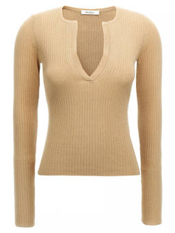 Max Mara - Beige Urlo Sweater