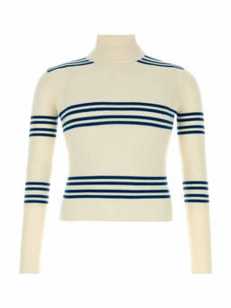 PRADA - Off White Turtle Neck Sweater