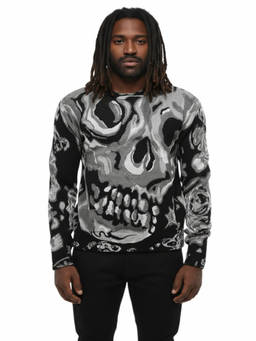 Alexander McQueen - Black Crew Neck Sweater (S)