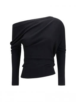 Tom Ford - Black One Shoulder Sweater