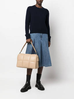 Lisa Yang - Blue Ribbed-Knit Wool Sweater