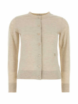 Burberry - Light Beige Wool Cardigan (XS)