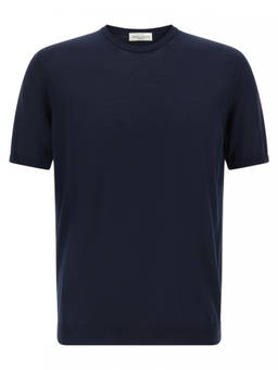 Roberto Collina - Blue Cotton Sweater