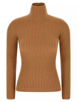 Max Mara - Beige Aral1234 Turtleneck Sweater (L)