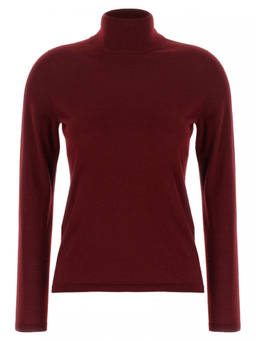 Max Mara - Maroon Meana Turtleneck Sweater (XL)