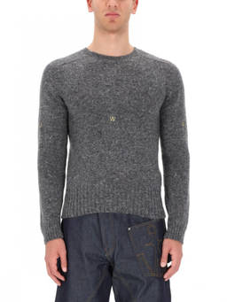JW Anderson - Black Crew Neck Sweater