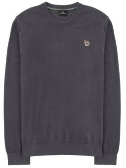Ps By Paul Smith - Grey Crew Neck Sweater