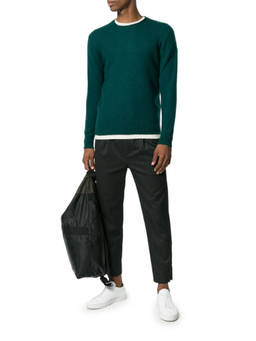 Drumohr - Green Crew Neck Sweater