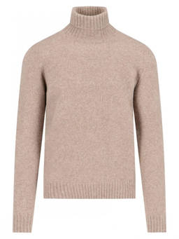 Drumohr - Beige Turtle Neck Sweater
