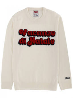 MC2 Saint Barth - Off White Graphic Sweater (S)