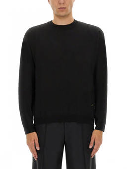 Moschino - Black Crew Neck Sweater
