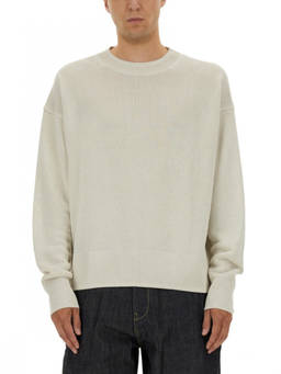 Studio Nicholson - Off White Crew Neck Sweater