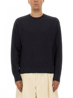 Studio Nicholson - Dark Grey Knitted Sweater (M)