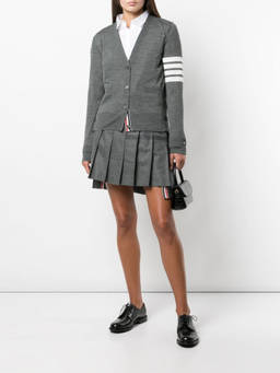 Thom Browne - Grey Wool Cardigan (S)