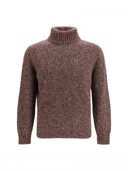 Brunello Cucinelli - Dark Brown Knitted Sweater
