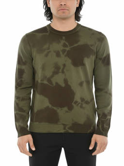 Woolrich - Green Tie-Dye Sweater