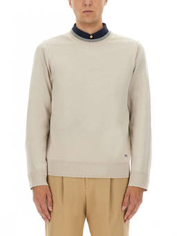 Ps By Paul Smith - Beige Crew Neck Sweater