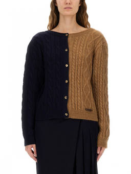 Moschino - Multicolour Knitted Round Neck Cardigan