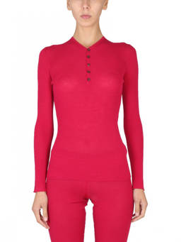Dsquared2 - Red Knitted V Neck Sweater (M)