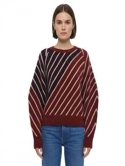 Stella McCartney - Multicolour Stripes Crew Neck Sweater