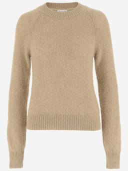 Dries Van Noten - Light Brown Crew Neck Sweater (XS)