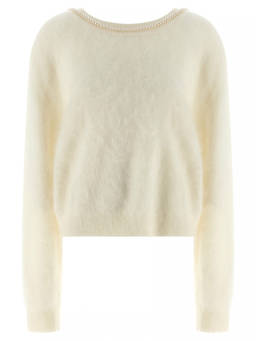 Bernadette - White Solne Sweater (L)