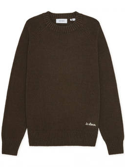 Les Deux - Brown Crew Neck Sweater (XL)