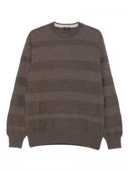 Paul & Shark - Brown Striped Sweater