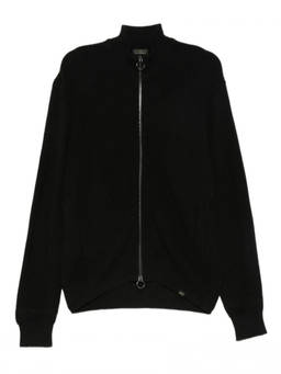 Paul & Shark - Black High Neck Cardigan