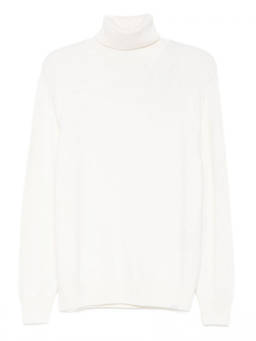 Paul & Shark - White Turtle Neck Sweater