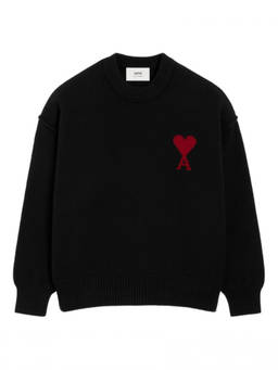AMI Paris - Black Wool Sweater