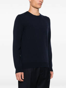 Malo - Navy Blue Crew Neck Sweater