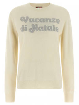 MC2 Saint Barth - White New Queen-Vacanze Di Natale Sweater