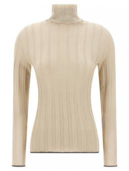 Fabiana Filippi - Gold Lurex Sweater (M)