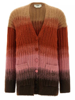Fendi - Multicolour Vanise Knit Cardigan