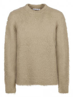 Acne Studios - Beige Fur Sweater (M)