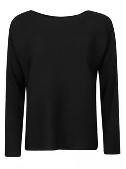 Liviana Conti - Black Ribbed Sweater