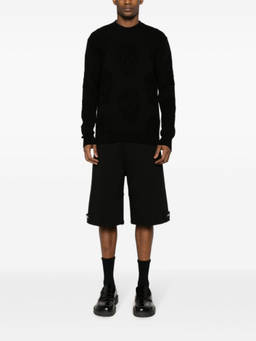 Alexander McQueen - Black Skull Texture Sweater