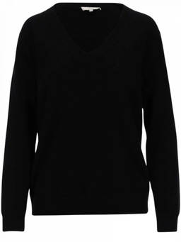 Vince - Black V-Neck Pullover